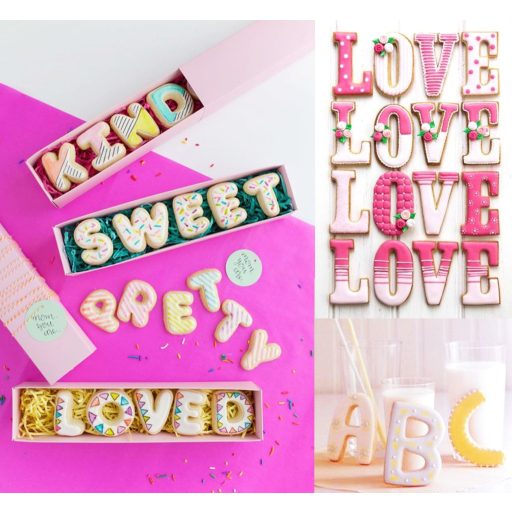 ilauke 41 részes Betű és Szám Sütemény Forma Készlet Fondant Díszítéshez