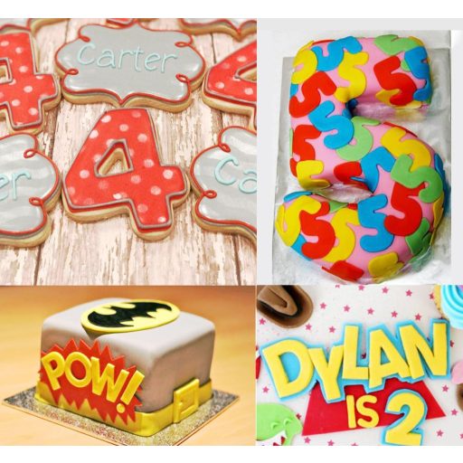 ilauke 41 részes Betű és Szám Sütemény Forma Készlet Fondant Díszítéshez