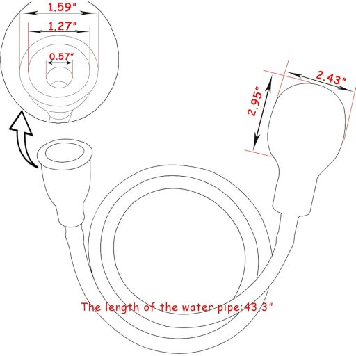 U-BCOO Háziállat Zuhanyfej Gumicsatornás Hordozható Sampon Spray Fürdető Fej