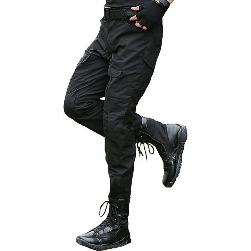 JOYASUS Taktické nohavice pre paintball, airsoft a hry, vojenské nohavice s viacerými vreckami a kolennými chráničmi pre mužov.
