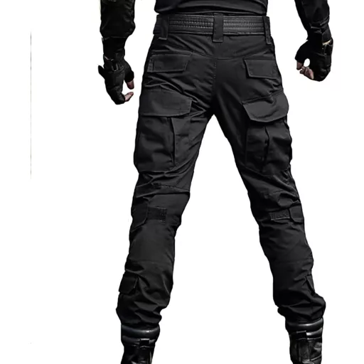 Pantaloni tactici JOYASUS pentru jocuri Paintball Airsoft, pantaloni militari cu buzunare multiple și genunchiere pentru bărbați