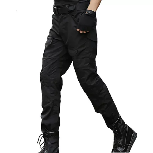 Pantaloni Tactici Paintball JOYASUS cu Genunchiere și Buzunare Multiple, Mărimea L