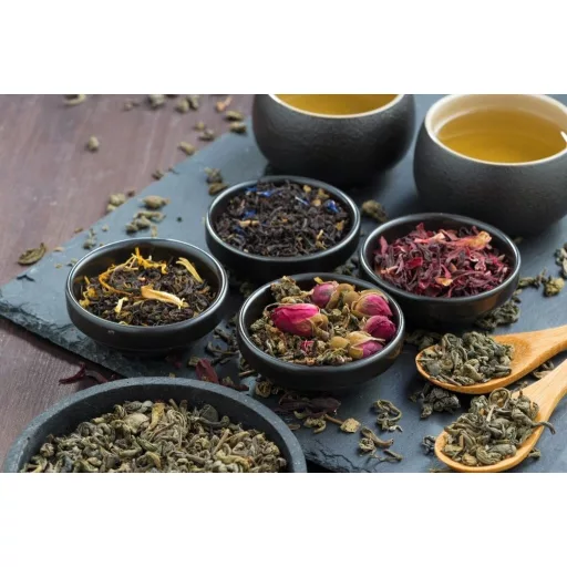 Senya Tea Time Machine elektromos teáskanna szűrővel, laza tea és teafilter kompatibilis piros