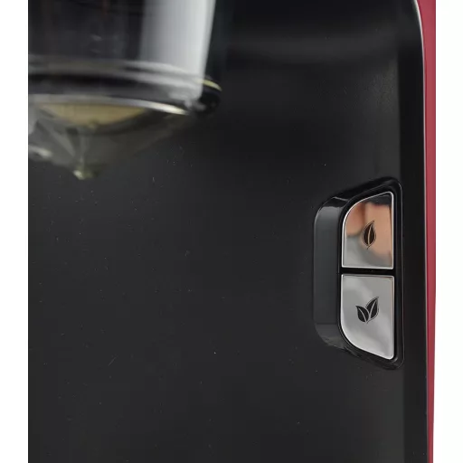 Senya Tea Time Machine elektromos teáskanna szűrővel, laza tea és teafilter kompatibilis piros