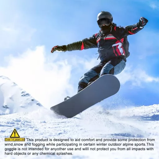 Ochelari de schi WLZP, protecție UV și anti-ceață, lentilă interschimbabilă, bărbați femei