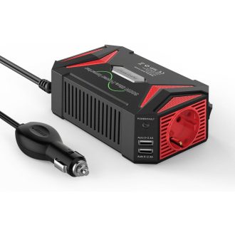   BESTEK 300W invertor 12V na 230V, certifikovaný menič napätia do auta s USB portmi