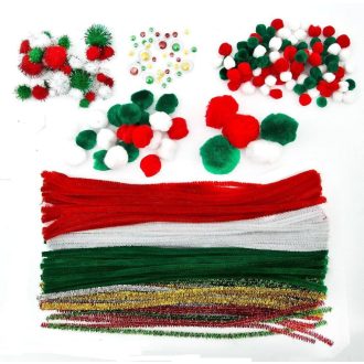   Edukit Mađarski Navijački Paket - 312 kom Crveno-Bijelo-Zelenih Kreativnih Potrepština