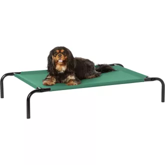   Amazon Basics Hűtő Emelt Kutyaágy S Méret Zöld - S, green, Raised Bed