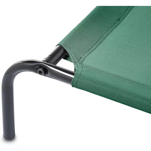 Amazon Basics Hűtő Emelt Kutyaágy S Méret Zöld - S, green, Raised Bed