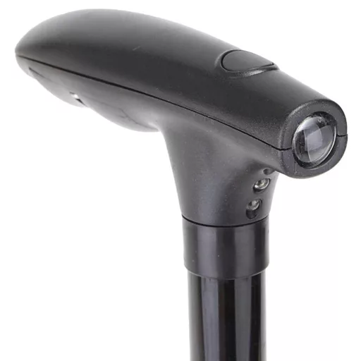 Baston cu ventuză și lumină LED GIMA, negru