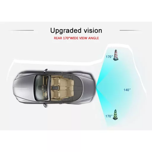 Kalakass HD Tolatókamera Audi A1 A3 A4 A5 A6 A7 A8 TT Q3 Q5 Q7 Passat