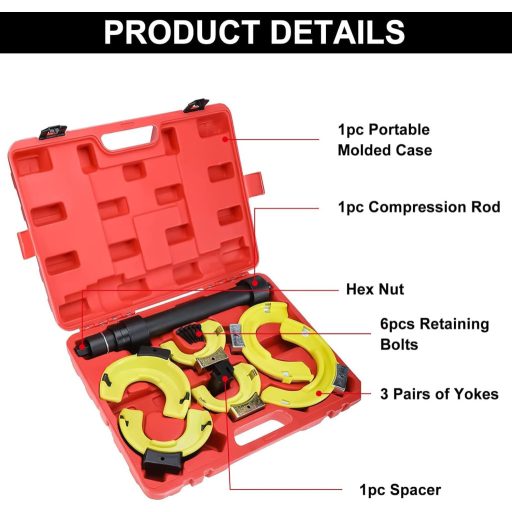 Set compresor arcuri McPherson FreeTec pentru montaj suspensii