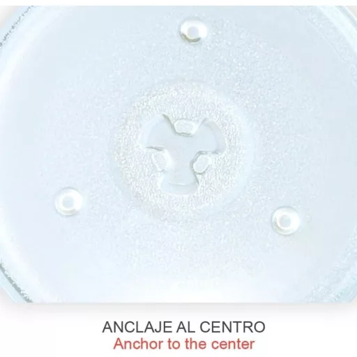 Recamania Platană de sticlă pentru cuptor cu microunde 270mm, Universală