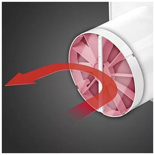 Valvă clapetă antiretur Blauberg de 100 mm pentru ventilator de baie