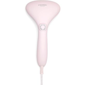   Steamery Cirrus 2 Ruhagőzölő 1500W - Gyors, 20 mp-es Felmelegedés, 15g/perc Gőzerő, Hordozható, Ergonomikus, Skandináv Dizájn, Rózsaszín