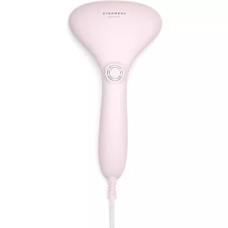   Steamery Cirrus 2 Fier vertical de călcat cu abur 1500W - Încălzire rapidă în 20 secunde, Putere abur 15g/min, Portabil, Ergonomic, Design Scandinav, Roz