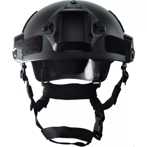 haoYK Mich 2001 taktikai sisak NVG tartóval és oldalsínnel airsoft paintball