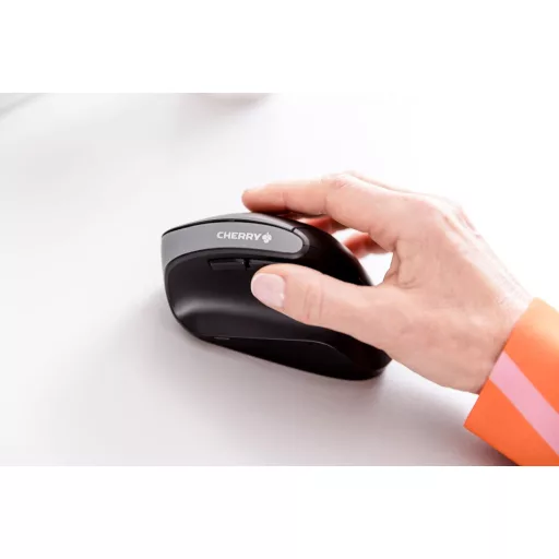 CHERRY MW 4500 Wireless Egér Fekete - Ergonomikus Irodai Egér