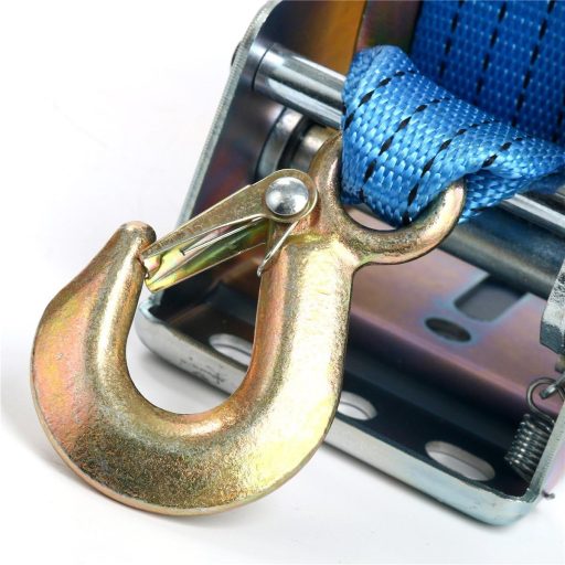 FreeTec Kézi Csörlő Kék Poliészter Kötéllel Hajó Mentő Csörlő