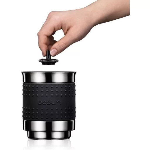 Bodum Tejhabosító Fekete 0,5L Elektromos Kézi Tejhab Készítő