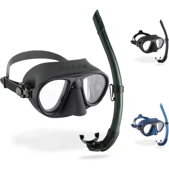   Cressi Calibro & Corsica felnőtt snorkel szett - Unit size, Single, Green
