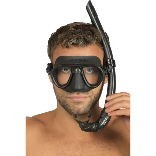 Cressi Calibro & Corsica felnőtt snorkel szett - Unit size, Single, Green