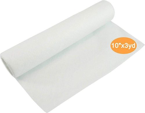 New brothread 1 tekerscs, fehér, vízben oldódó gépi hímzésstabilizátor gépi hímzéshez és kézi varráshoz(10"x3Yd)