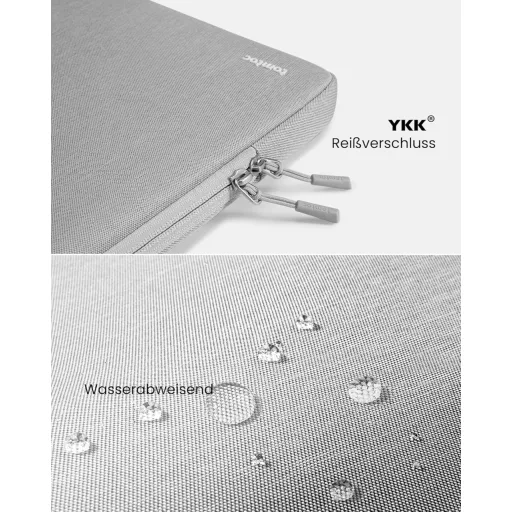 tomtoc 360 Védő Laptop Tok 14" MacBook Pro M2/M1 Pro/Max és 13" MacBook Air M2 Készülékekhez, Vízálló Kemény Borítással és Kiegészítő Zsebbe
