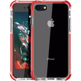  MATEPROX Shield Series iPhone SE/7/8 Ütésálló Védőtok Piros - red