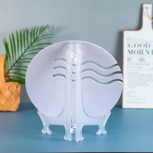 Tincogo Átlátszó Képtartó Állvány Esküvőhöz és Dekorációhoz