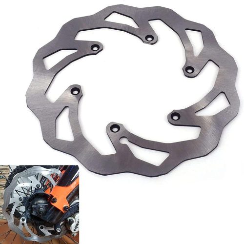 Disc de frână față JFG RACING 260 mm pentru motociclete KTM SX/XC/EXC/XC-W și Husqvarna TC/FC/TX/FX/TE/FE modele 1998-2025, oțel inoxidabil