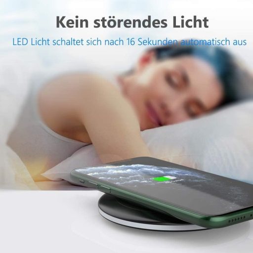 YOOTECH bežični punjač, 7.5W za iPhone XS MAX/XR/XS/X/8 Plus, 10W brzi stalak za punjenje za Galaxy S10/S9/Note 9/S8/S7 telefone