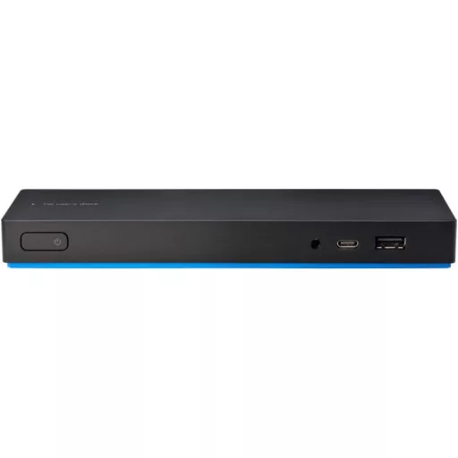 HP G4 USB-C dokkoló - HDMI, 2xDP - Chromebook, Elitebook kompatibilis, piros