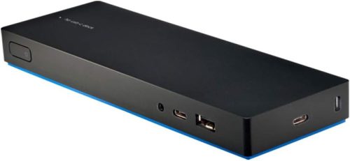 Dock HP G4 USB-C - HDMI, 2xDP - Compatibil cu Chromebook, Elitebook, roșu
