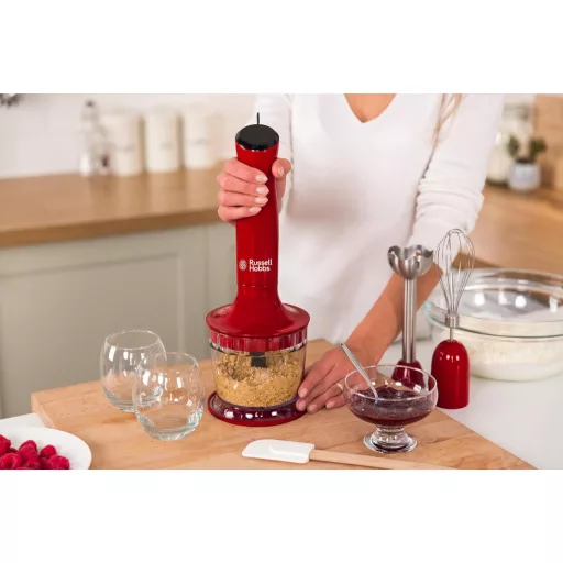 Russell Hobbs Desire Konyhai Robotgép 2 Fokozat Piros-Fekete