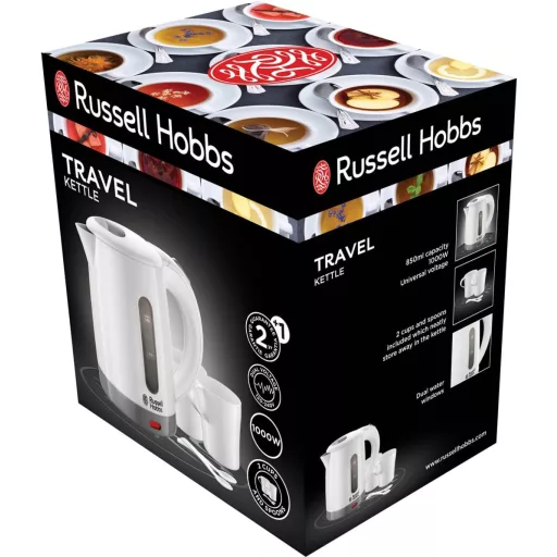 Russell Hobbs 23840-70 Utazó Elektromos Vízforraló Fehér