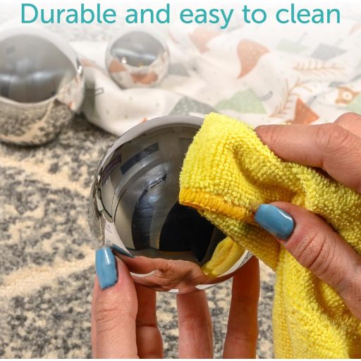 LEARNING ADVANTAGE Ezüst Tükrös Szenzoros Labdák Készlet