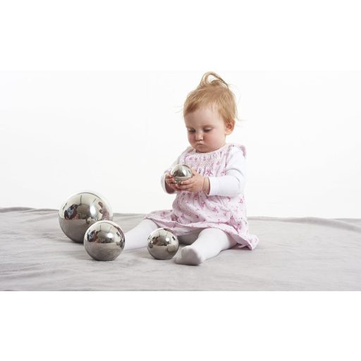 LEARNING ADVANTAGE Ezüst Tükrös Szenzoros Labdák Készlet