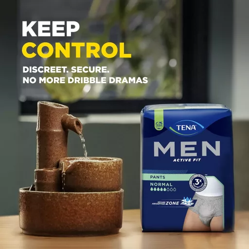 Pantaloni pentru incontinență TENA Men Active Fit, mărime mare