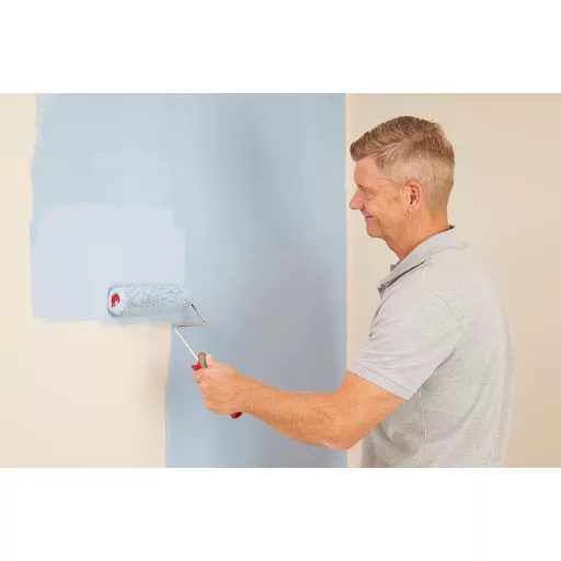 Rolă de vopsit profesională ProDec 225mm din lână de oaie Merino pentru pereți interiori și exteriori