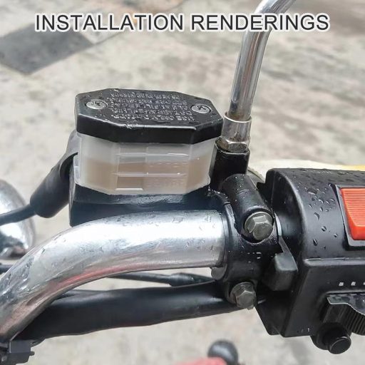 GOOFIT 22mm Jobb Fékmester Hengerfej Fekete GS125 GN125 GN250 GS250