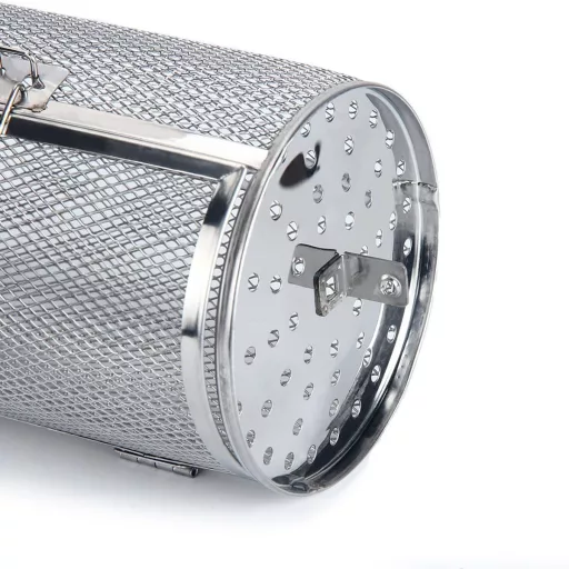 Kitchnexus Rotisserie Grill Kosár Kávébab Pörkölő Dob BBQ