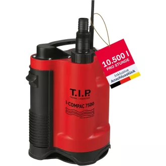   T.I.P. I-Compac 7500 400W szennyvízszivattyú 7500 l/h szűk schachtokhoz