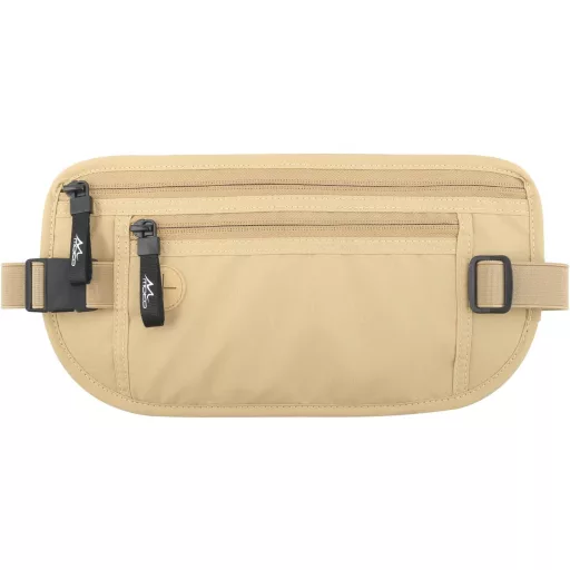 MoKo RFID Blokkoló Utazási Pénztárca Rejtett Övtáska Férfiaknak és Nőknek