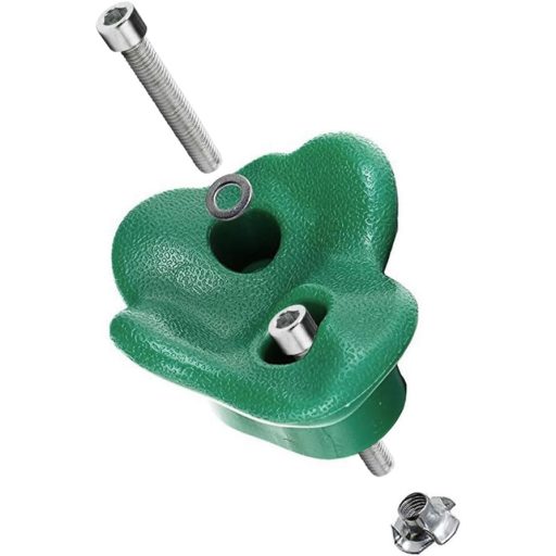 KINSPORY Gyermek Mászókövek Kék Fogantyúval és Szerelési Anyaggal