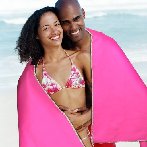 Zoegate Mikrovláknová osuška S XL XXL - Rýchloschnúca cestovná, športová, plážová, sauna osuška a čistiaca handrička, 80x40 cm