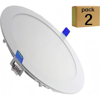   LED Ugradbena Svjetiljka 20W Okrugla 225mm Aluminijska Ploča 2000 Lumena