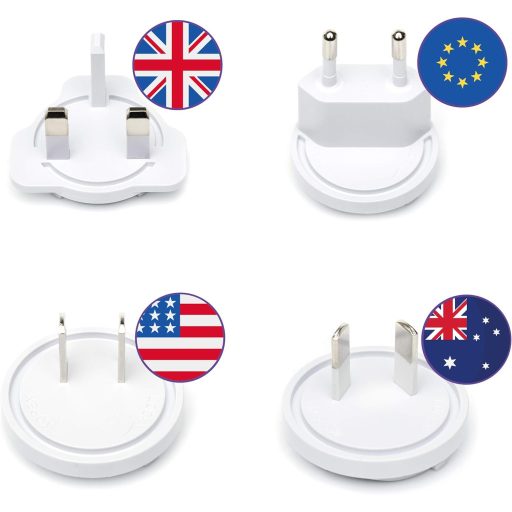 Itsy Hordozható Bébiételmixer Tál és Kanál Készlettel Fehér