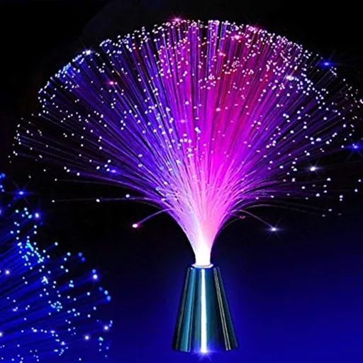 LEDMOMO Színváltó Fiber Optic LED Lámpa Elemmel - Esküvő, Karácsony, Parti Dekoráció