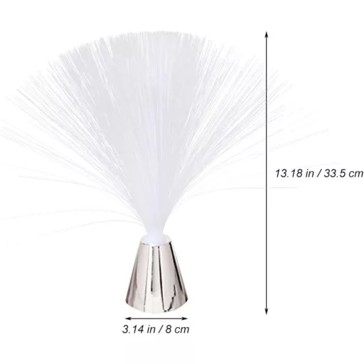 LEDMOMO Színváltó Fiber Optic LED Lámpa Elemmel - Esküvő, Karácsony, Parti Dekoráció